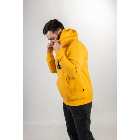 Caterpillar Trademark Hooded Sweatshirt  Yellow/Black