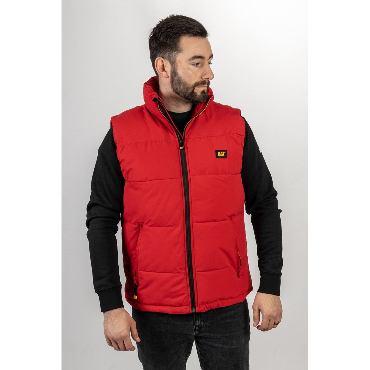 Caterpillar Arctic Zone Vest  Hot Red