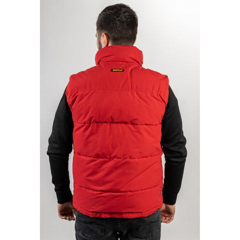 Caterpillar Arctic Zone Vest  Hot Red