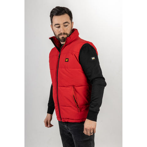 Caterpillar Arctic Zone Vest  Hot Red