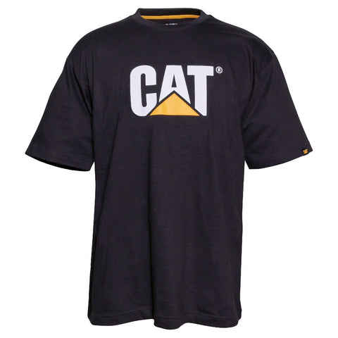 Caterpillar Trademark Logo T-Shirt  Black