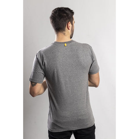 Caterpillar Trademark Logo T-Shirt  Dark Heather Grey