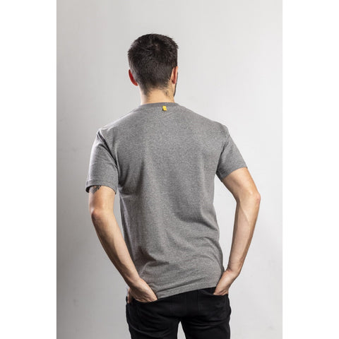 Caterpillar Trademark Logo T-Shirt  Dark Heather Grey