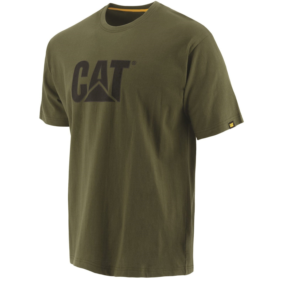 Caterpillar Trademark Logo T-Shirt  Chive