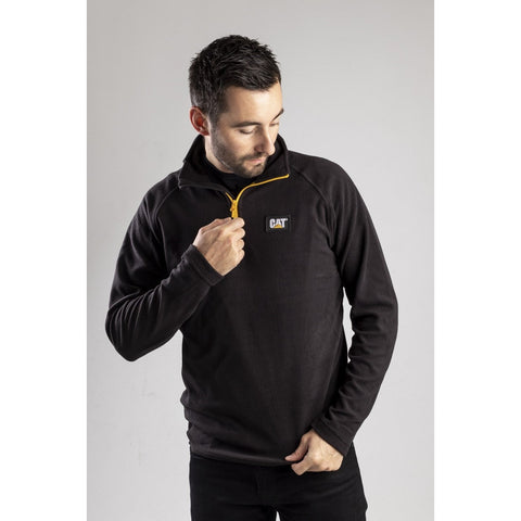 Caterpillar Concord Fleece Pullover  Black