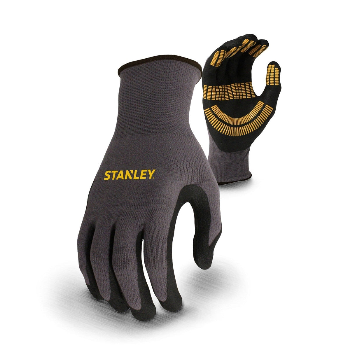 Stanley Razor Thread Utility Glove  Grey/Black/Yellow