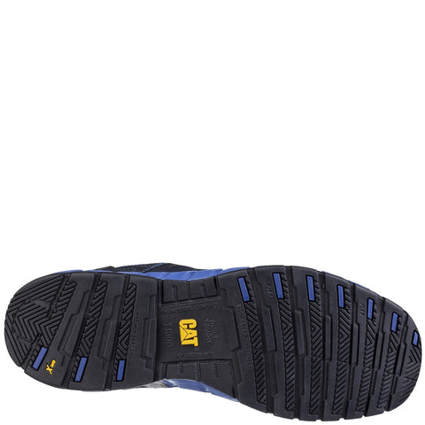 Caterpillar Byway Lace Up Safety Trainer S1 BLUE NIGHTS