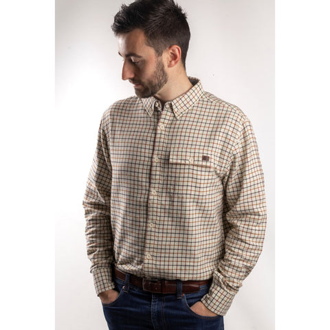 Caterpillar Tattersall Button Down Shirt  Multicoloured