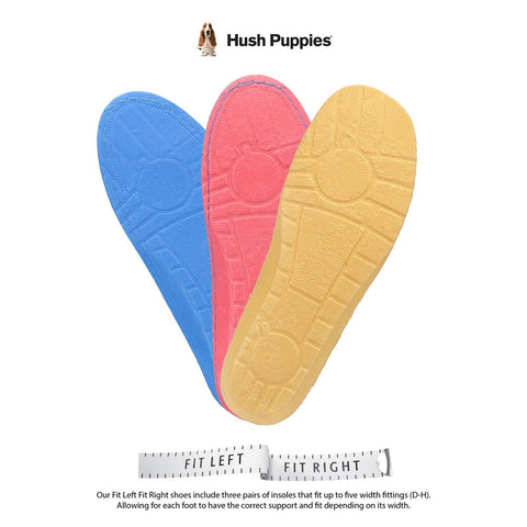 Hush Puppies Kerry Senior Patent School Shoe