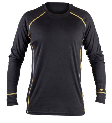 Caterpillar Thermo Long Sleeve Shirt  Black