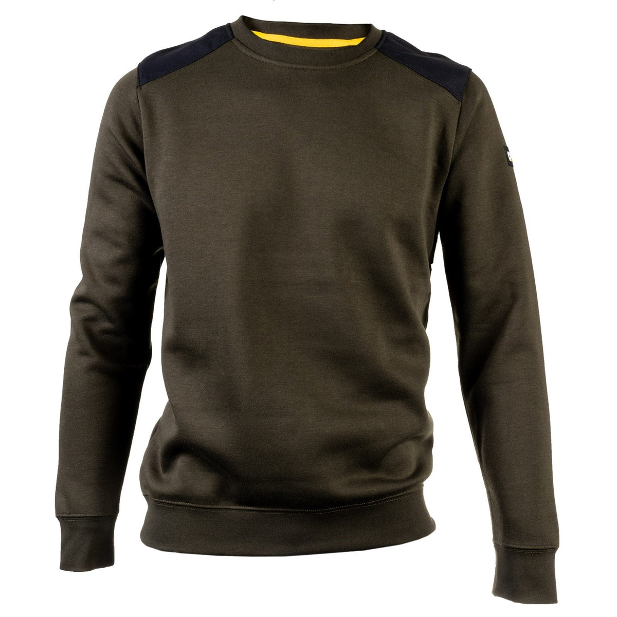 Caterpillar Essentials Crewneck Sweatshirt  Army Moss