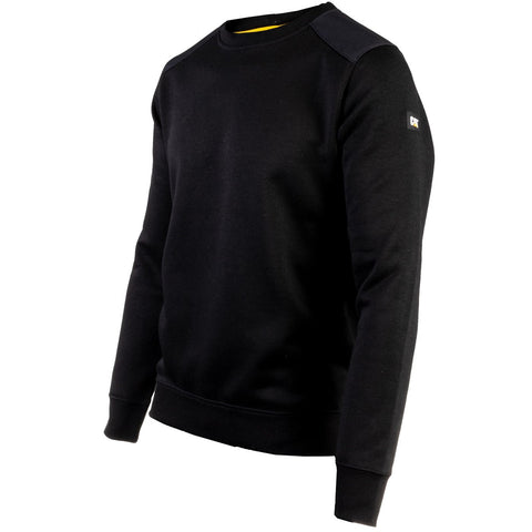 Caterpillar Essentials Crewneck Sweatshirt  Black