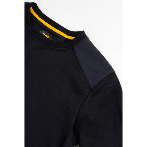 Caterpillar Essentials Crewneck Sweatshirt  Black