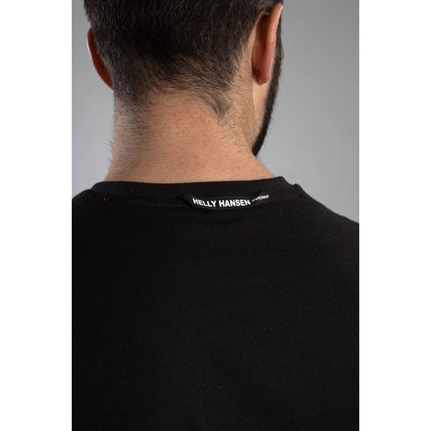 Helly Hansen Oxford T-Shirt  Black