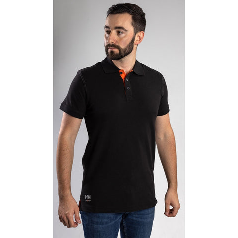 Helly Hansen Oxford Polo  Black