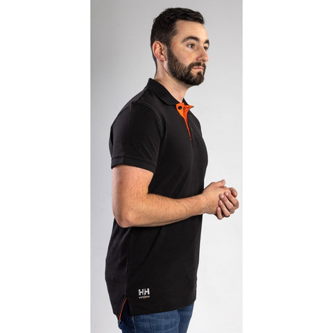 Helly Hansen Oxford Polo  Black