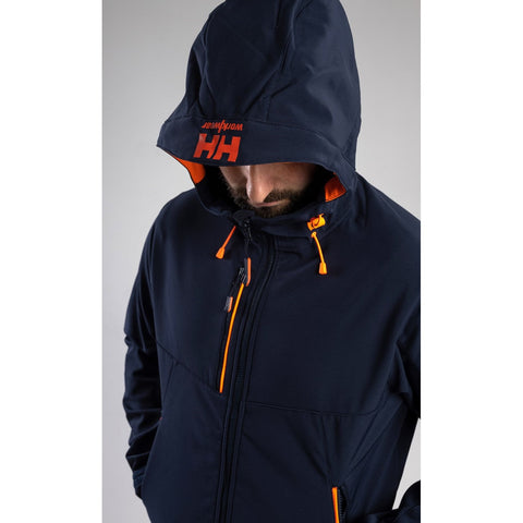 Helly Hansen Chelsea Evolution Hooded Softs  Navy