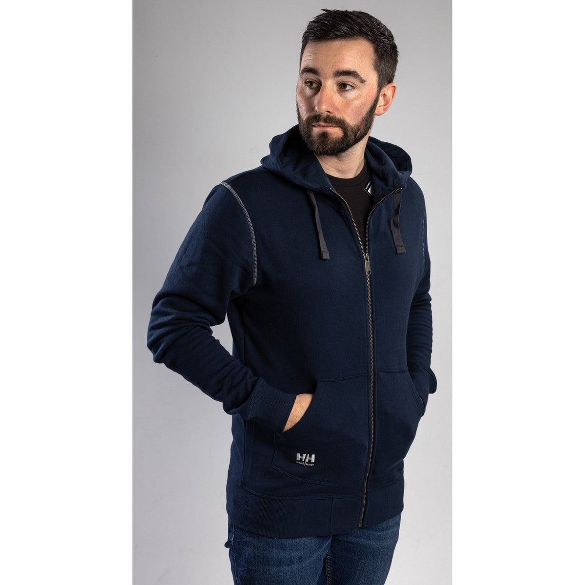 Helly Hansen Oxford Zip Hoodie  Navy