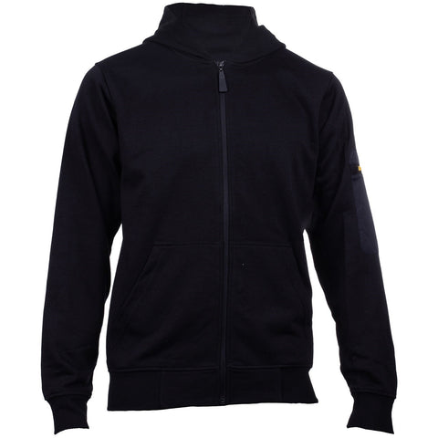 Caterpillar Loopback Full Zip Hoodie  Black