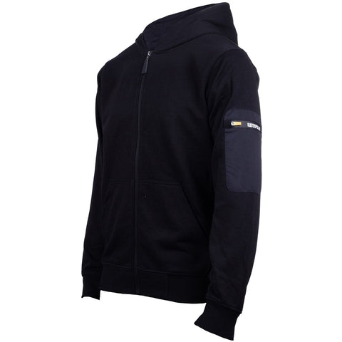 Caterpillar Loopback Full Zip Hoodie  Black