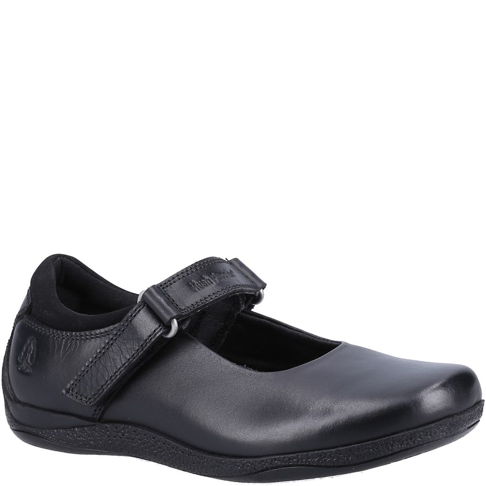 Hush Puppies Marcie Leather Junior School Shoes