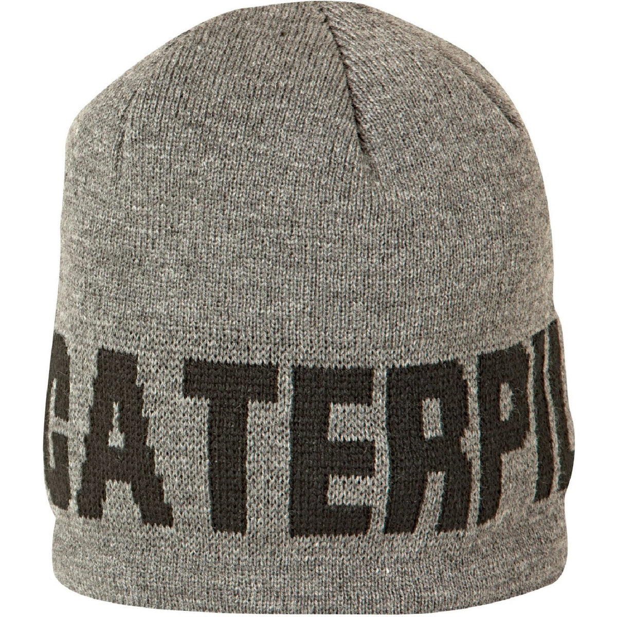 Caterpillar Branded Beanie Cap  Dark Heather Grey