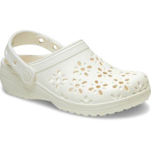 Crocs Kids Classic Floral Cut Out Clog