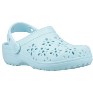 Crocs Kids Classic Floral Cut Out Clog