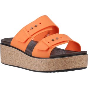 Crocs Brooklyn Buckle Low Wedge